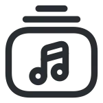 Music Playlist SVG Icon